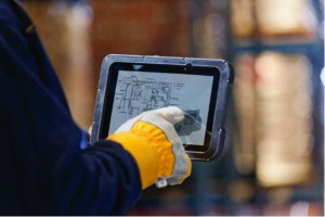 ZEBRA Tablet ET50 Mobile Datenerfassung im ASZ
